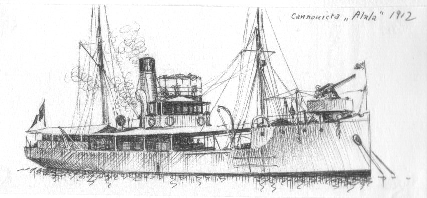 1912 - Cannoniera 'Alula'